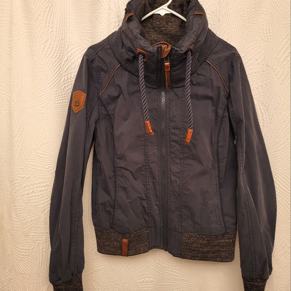 Naketano Bomber Jacket, womens L, worn twice